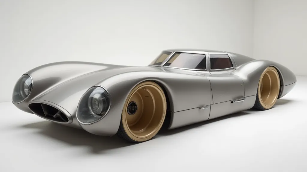 Soap box car with aerodynamic shape
