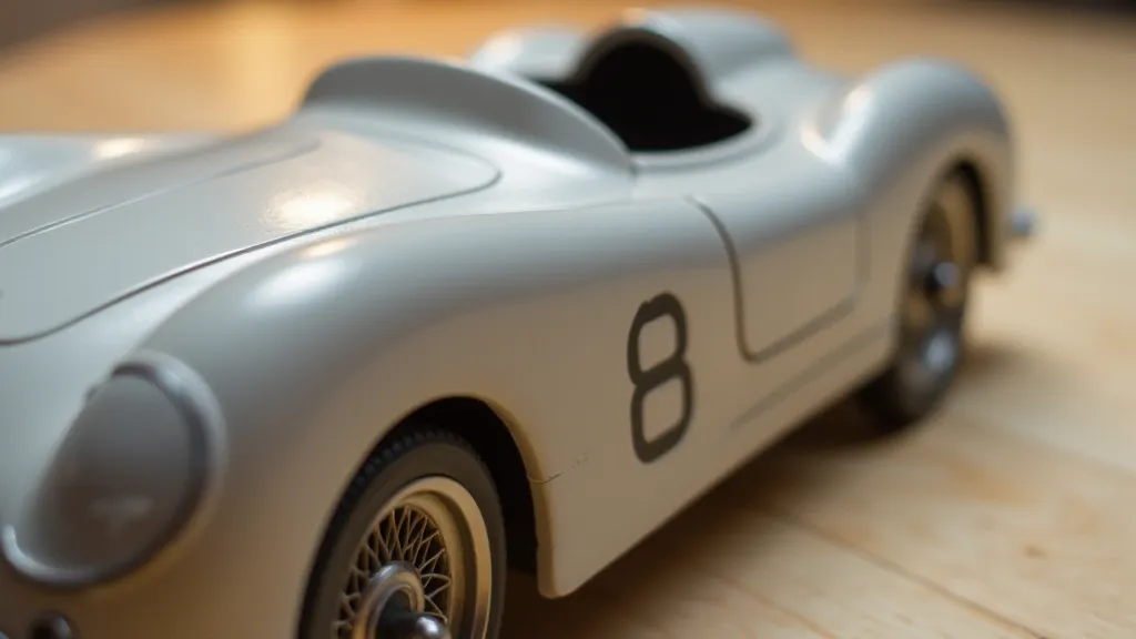 Streamlined soap box car body detail