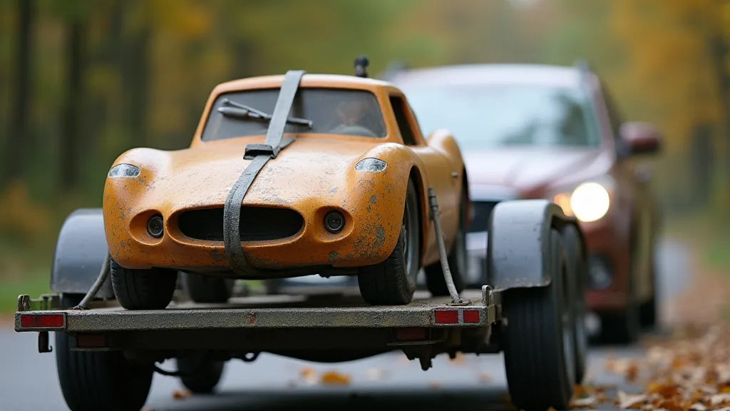 Soap Box Car on Road